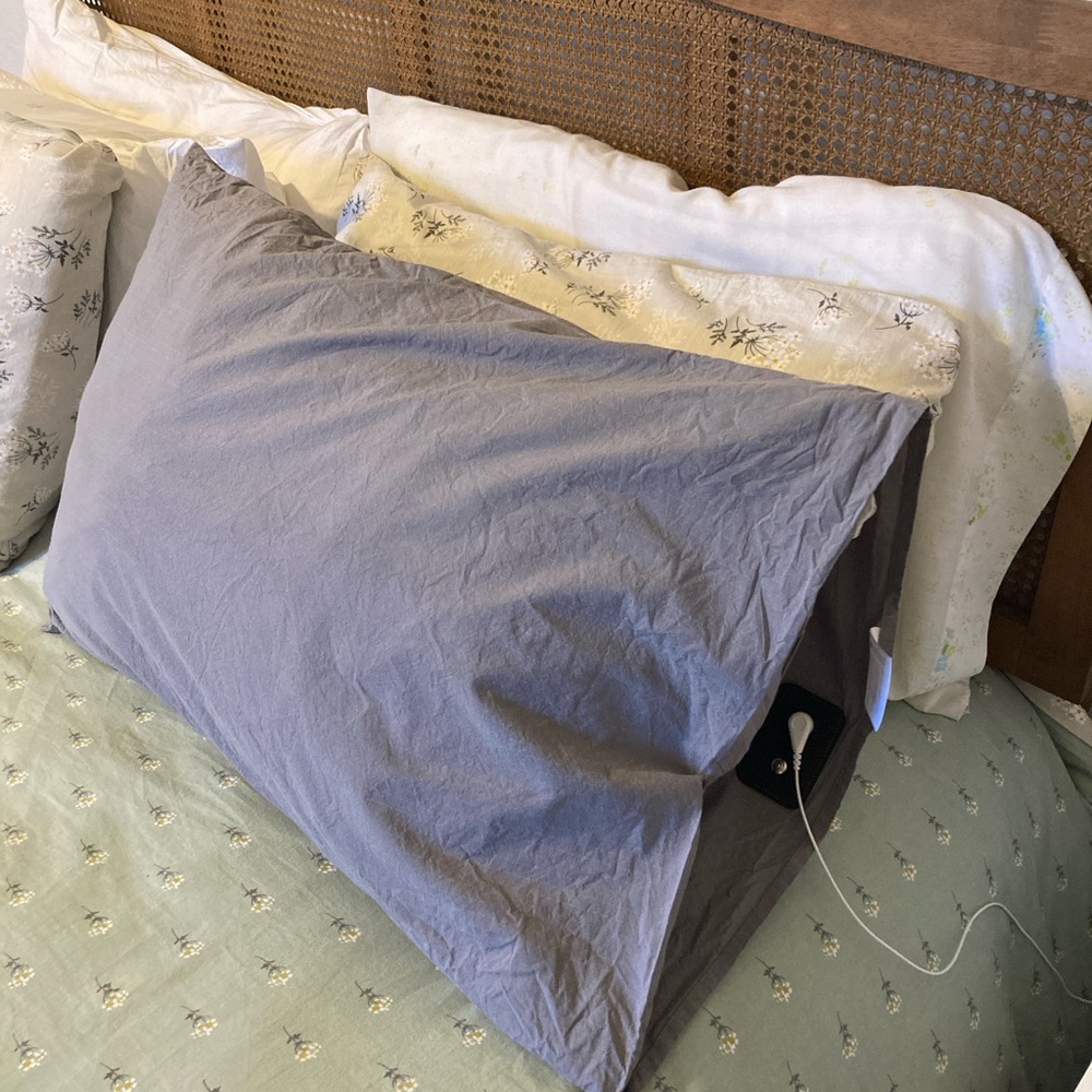 Two Grounding Pillow Cases with Cords